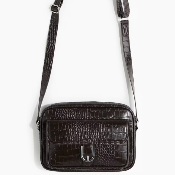 H&M Other - H&M Cross body Bag Faux Crocodile leather